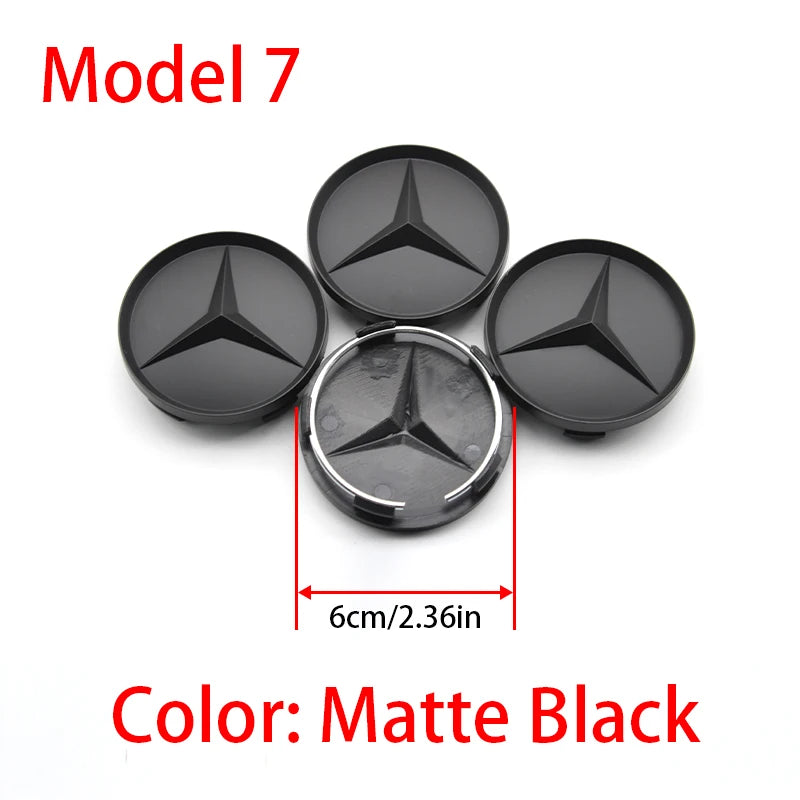 mercedes wheel caps