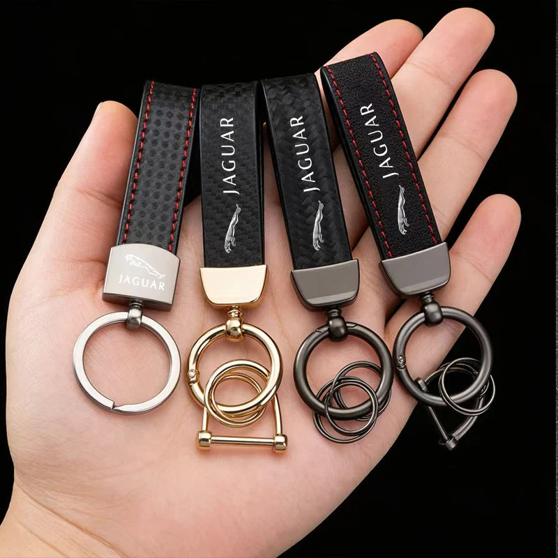Car Leather Keychain