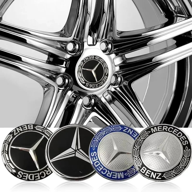 mercedes benz wheel centre caps
