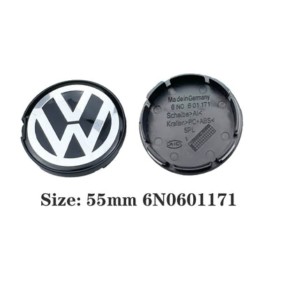 VW Golf Jetta Passat Wheel Center Hub Caps Set