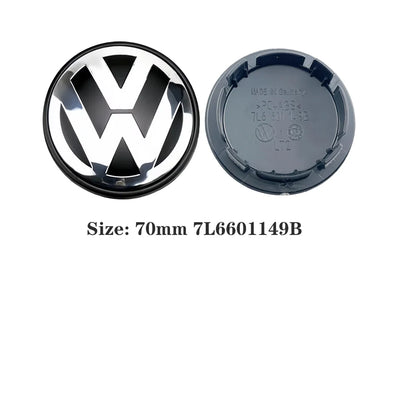 VW Golf Jetta Passat Wheel Center Hub Caps Set