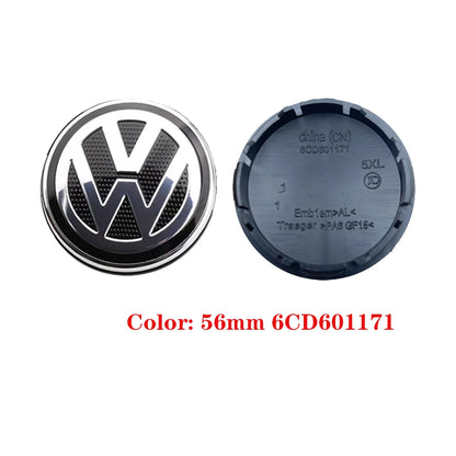 VW Golf Jetta Passat Wheel Center Hub Caps Set