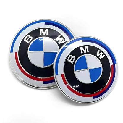 BMW Bonnet Badge 82mm & 74mm– Premium Quality